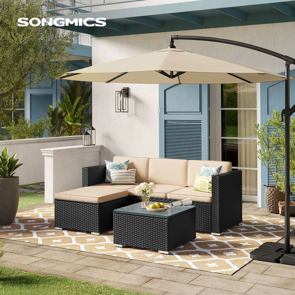 Garden furniture set - with pillows