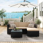 Garden furniture set - with pillows
