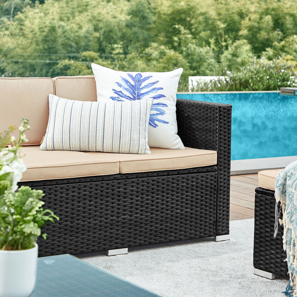 Garden furniture set - with pillows