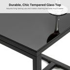 Garden furniture set - Black
