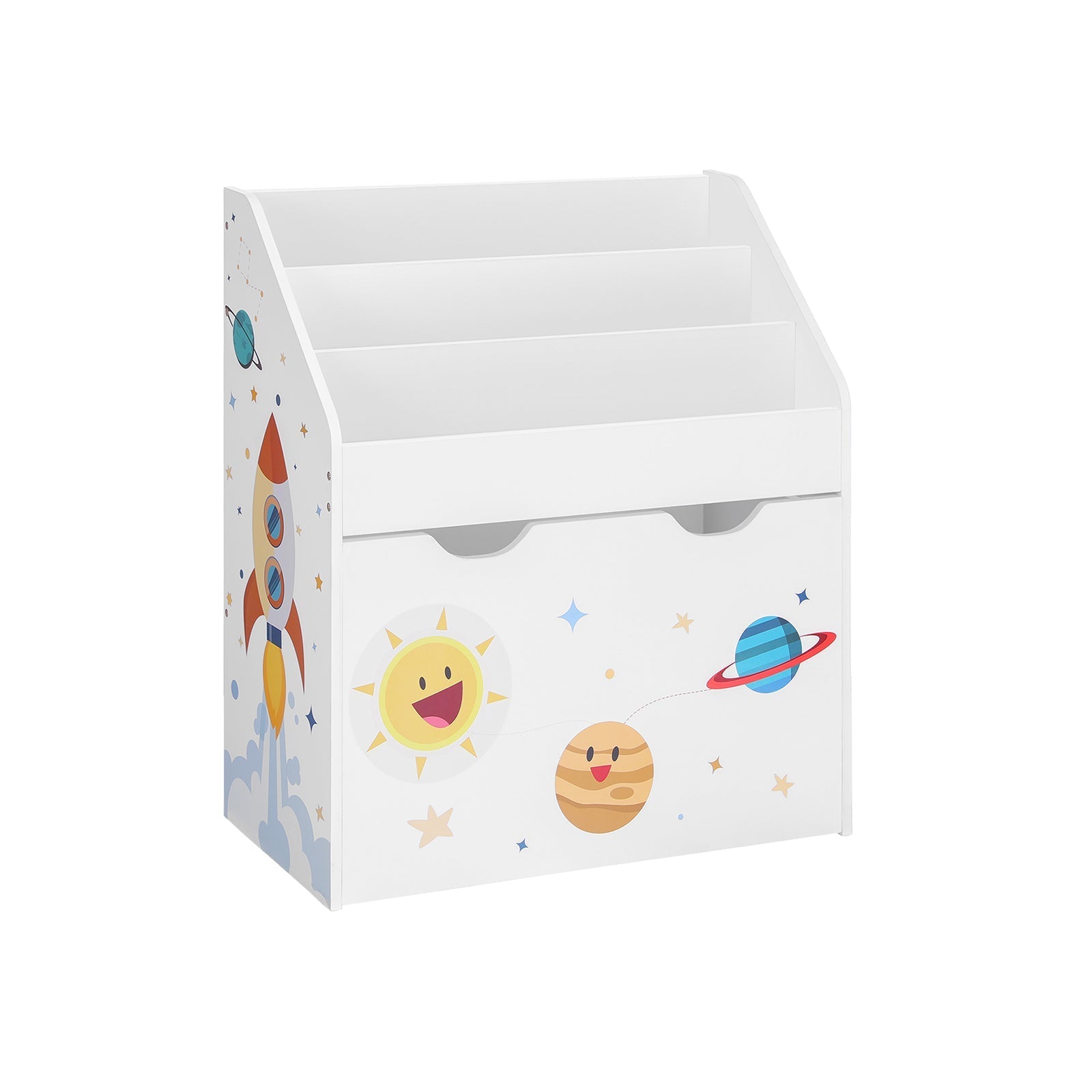 Storage rack - children's cabinet - colorful - for toys and clothing