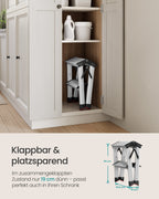 Ladder-with 2 non-slip steps-silver-gray-ink black