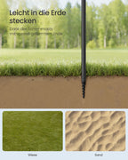 Parasol UPF 50+ - 30 ° Tiltable - without standard
