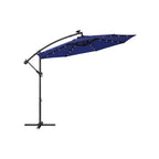 Parasol on solar energy with LED lighting-Modern Design