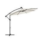 Parasol on solar energy with LED lighting-Modern Design