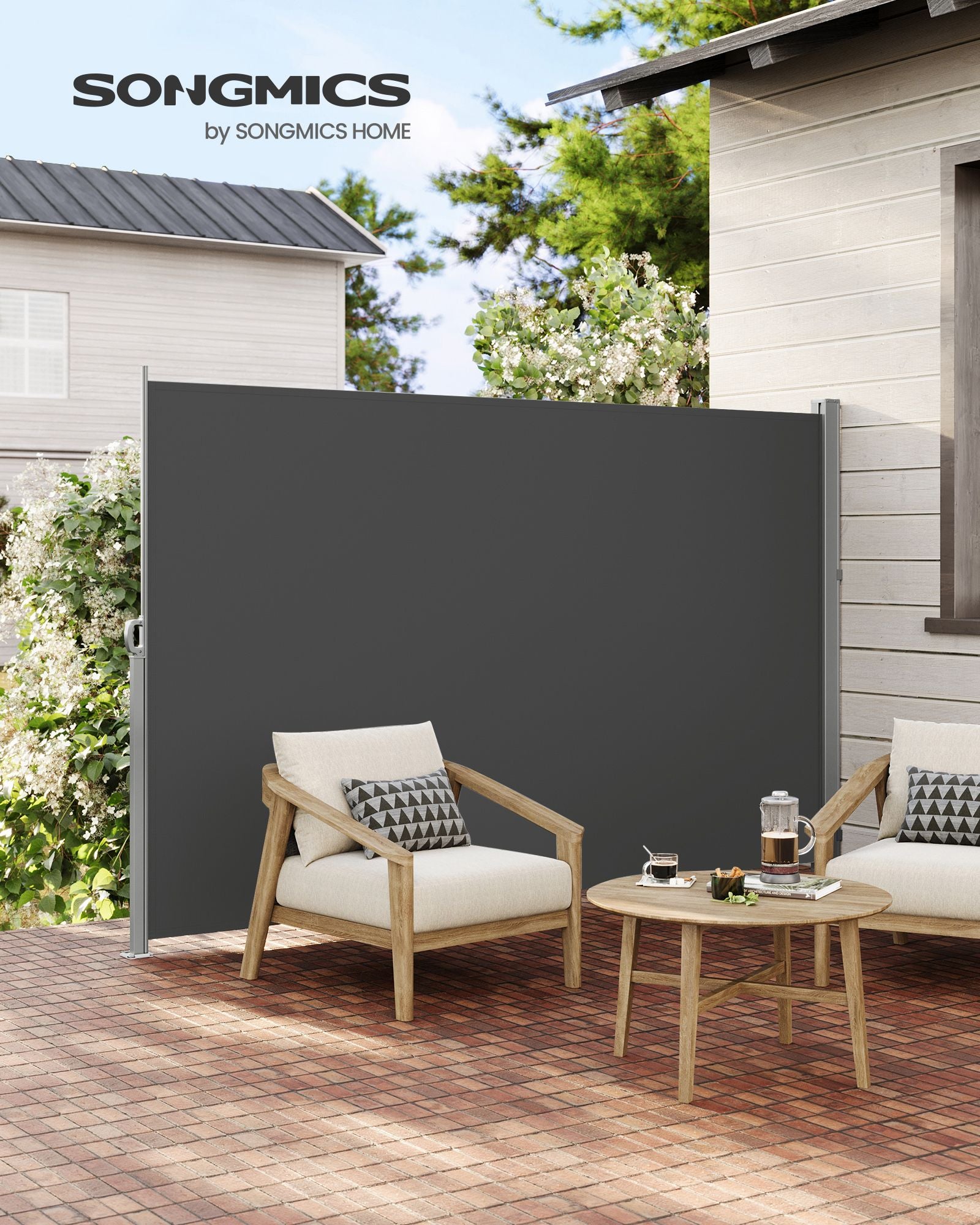Side canopy - 200 × 300 cm - Anthracite