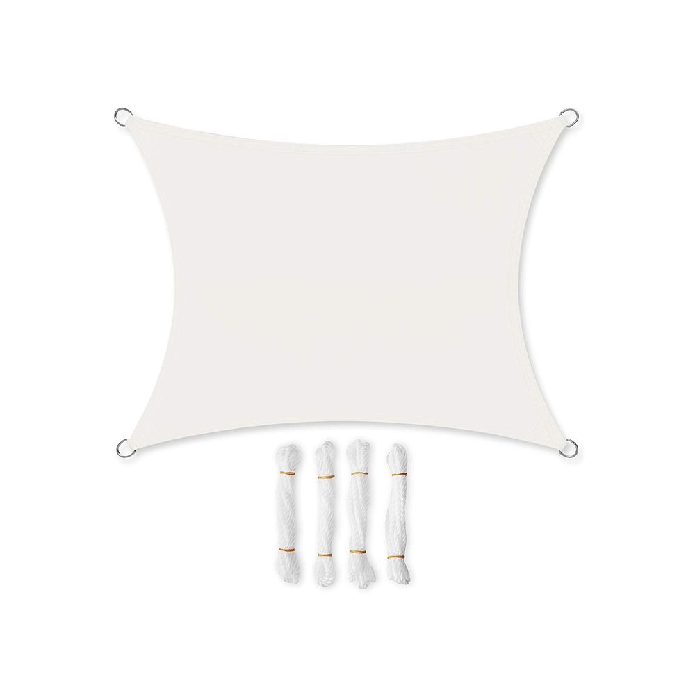 Sunshade - 3 × 4 m - Sand