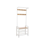 Coat rack - shoe rack - with 9 hooks - industrial design