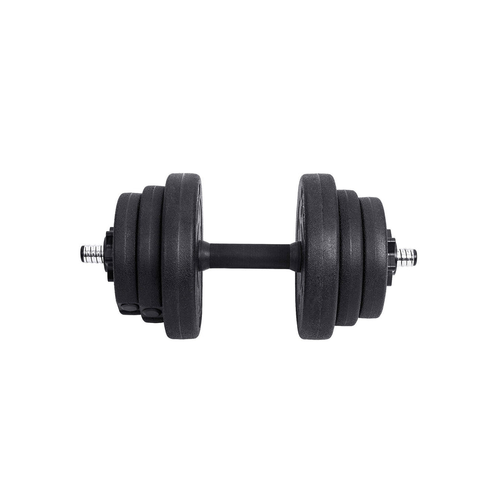 Halter set - Dumbbells - 20 kg total - Black