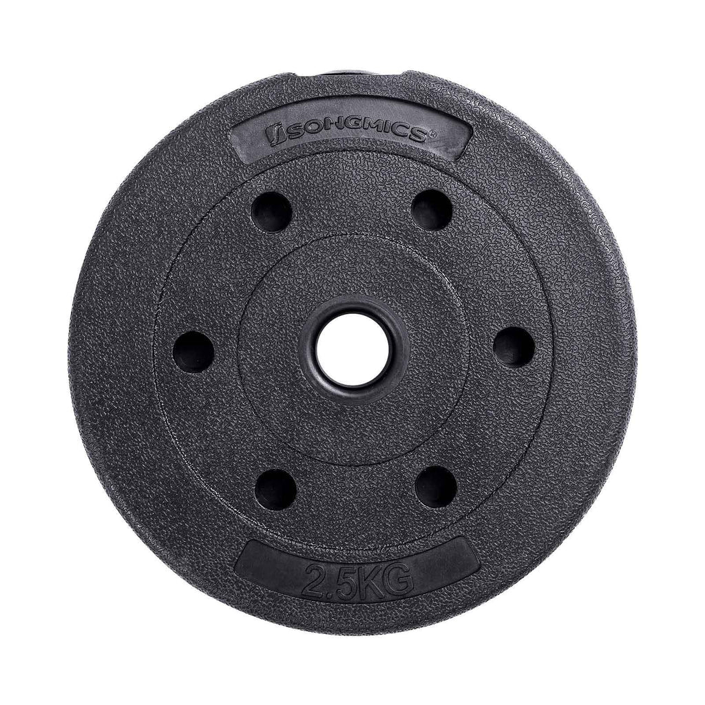 Halter set - Dumbbells - 20 kg total - Black