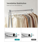 Clothing rack - Steel - With Silver Plank