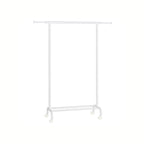 Clothing rack on wheels with a load capacity of up to 45 kg, ink black