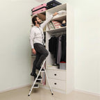 Folding Ladder - Kitchen Trap - Household Trap - White