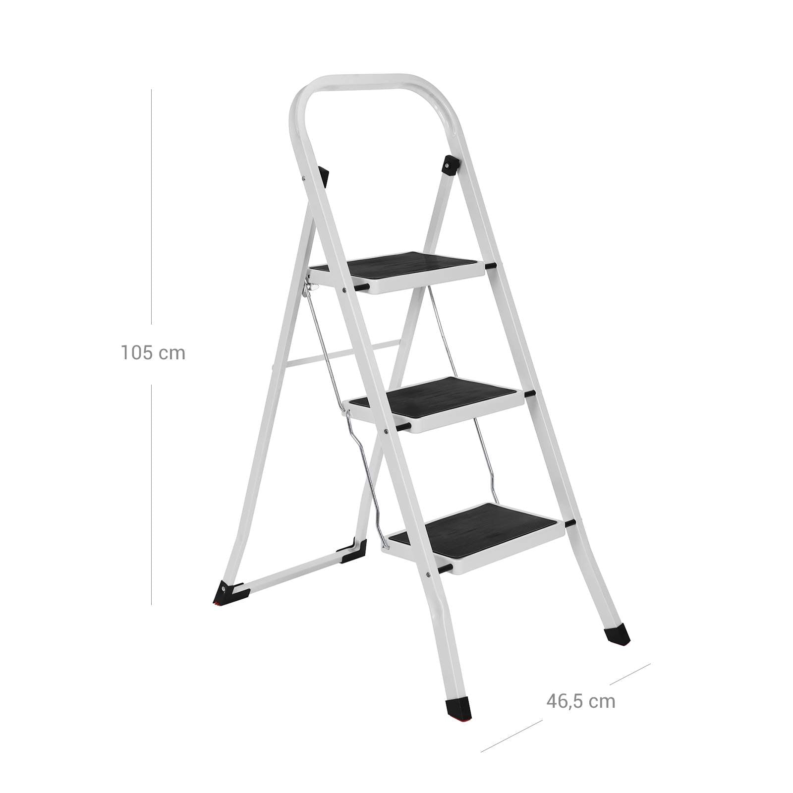 Folding Ladder - Kitchen Trap - Household Trap - White