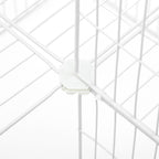 Animal cage - Fence for rabbit/hamster/guinea pig - silver
