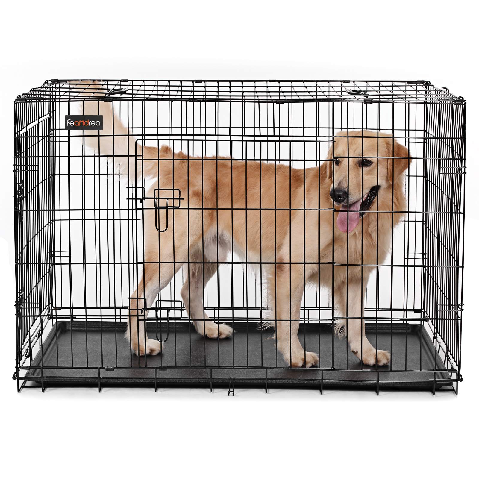 Dog Cage - Puppybench - Black