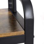 Coat rack - shoe rack - with 9 hooks - industrial design