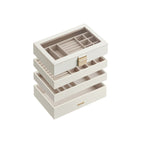 Stackable jewelry box - 4 levels