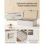 Stackable jewelry box - 4 levels
