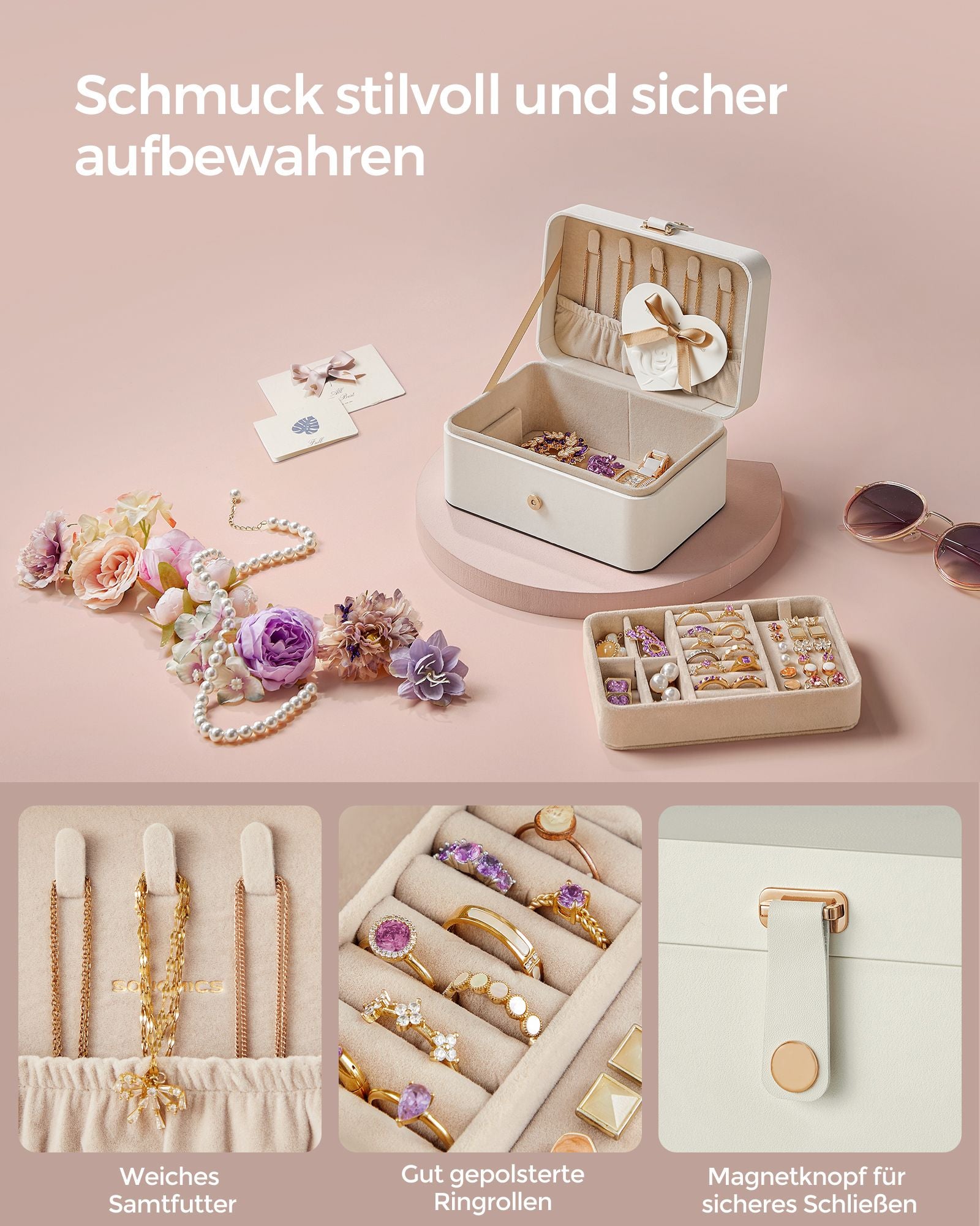 Jewelry box-For larger accessories-Gift Idea-Wolkwit