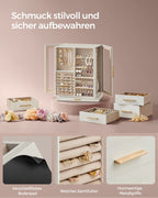 Jewelry box-Spacious-Open Design-Gift Idea-Wolkwit