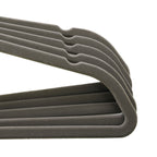 Clothing hangers - velvet - anti -slip - set of 20