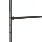 Clothing rack - Industrial Design - On Wheels - Laxable up to 110 kg - Black