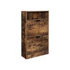 Shoe cabinet - Shoe rack - Shoe storage - Rustic Brown