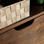 Shoe cabinet - Shoe rack - Shoe storage - Rustic Brown