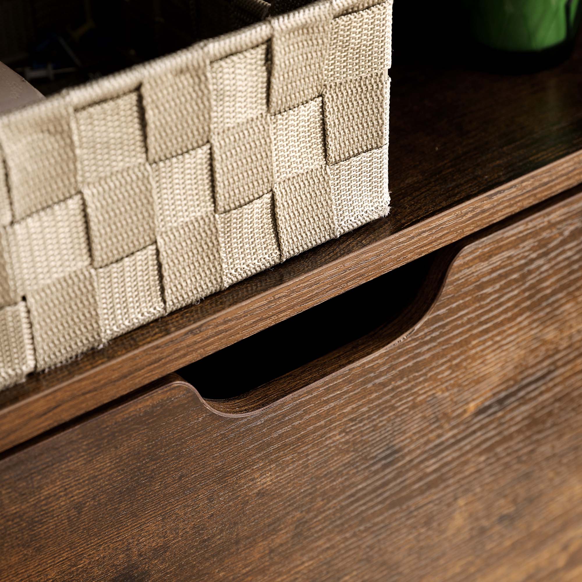 Shoe cabinet - Shoe rack - Shoe storage - Rustic Brown