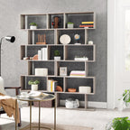 Bookcase - Living Room Cabinet - Decor Cabinet - Bookshelf - Gray