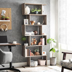 Bookcase - Living Room Cabinet - Decor Cabinet - Bookshelf - Gray