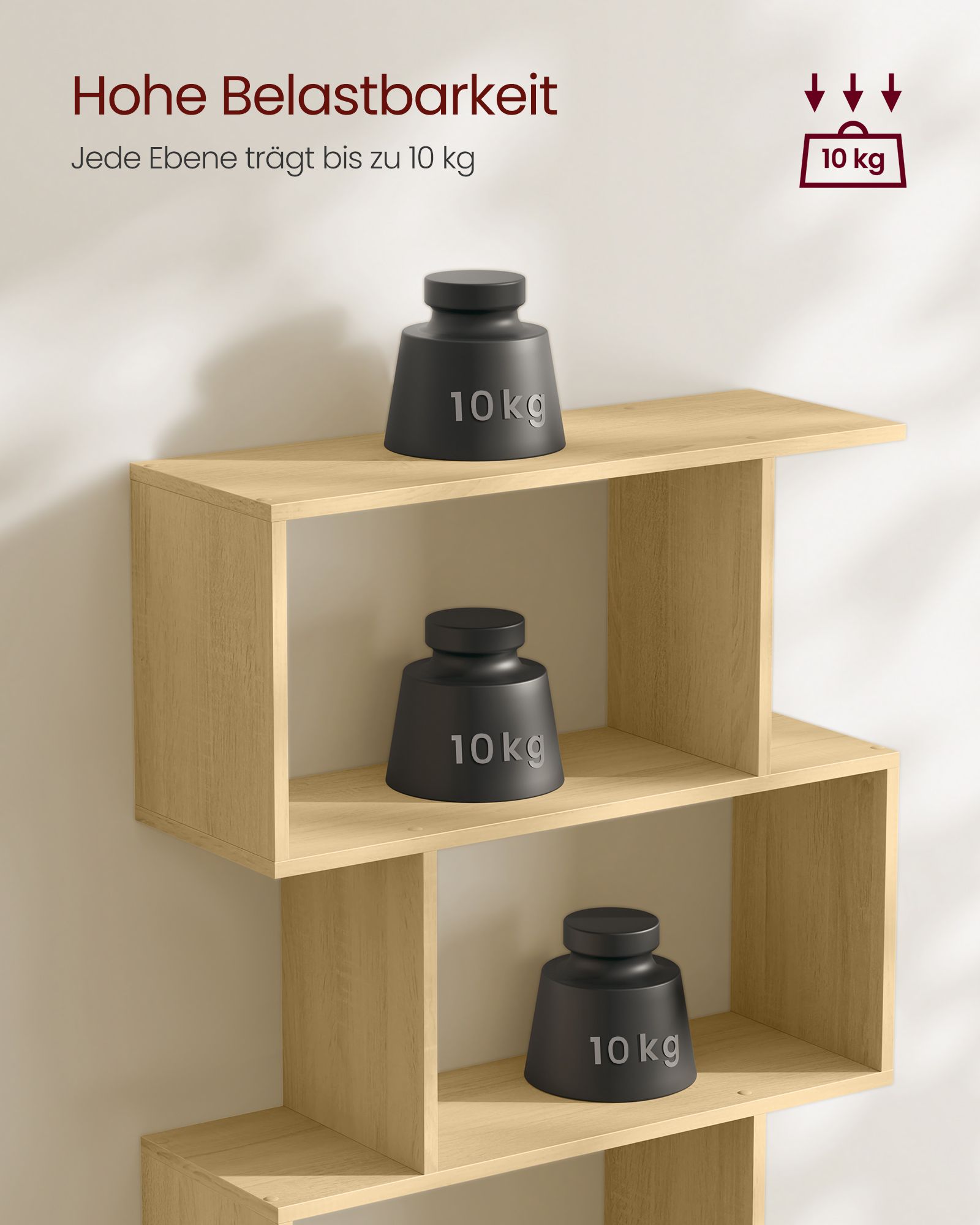 Bookcase with 6 layers to exhibit