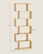 Bookcase with 6 layers to exhibit