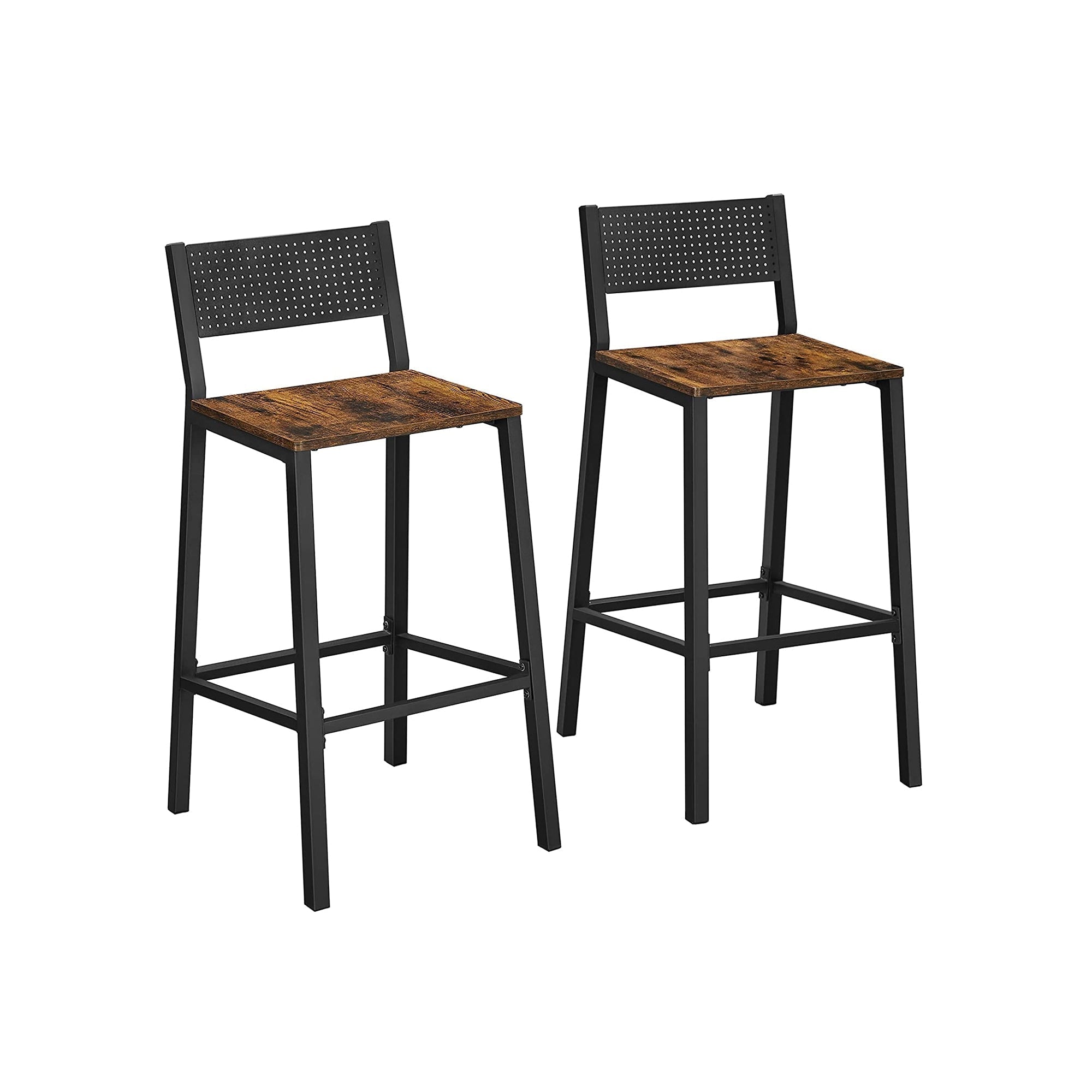 Bar stools - Industrial Design - Set of 2 - Beige