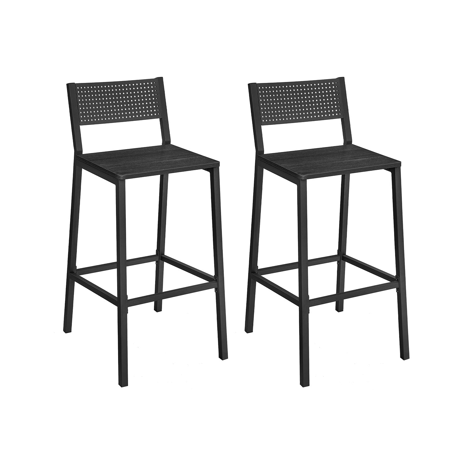 Bar stools - Industrial Design - Set of 2 - Beige
