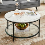Coffee table with 2 shelves for the living room
