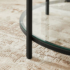 Coffee table with 2 shelves for the living room