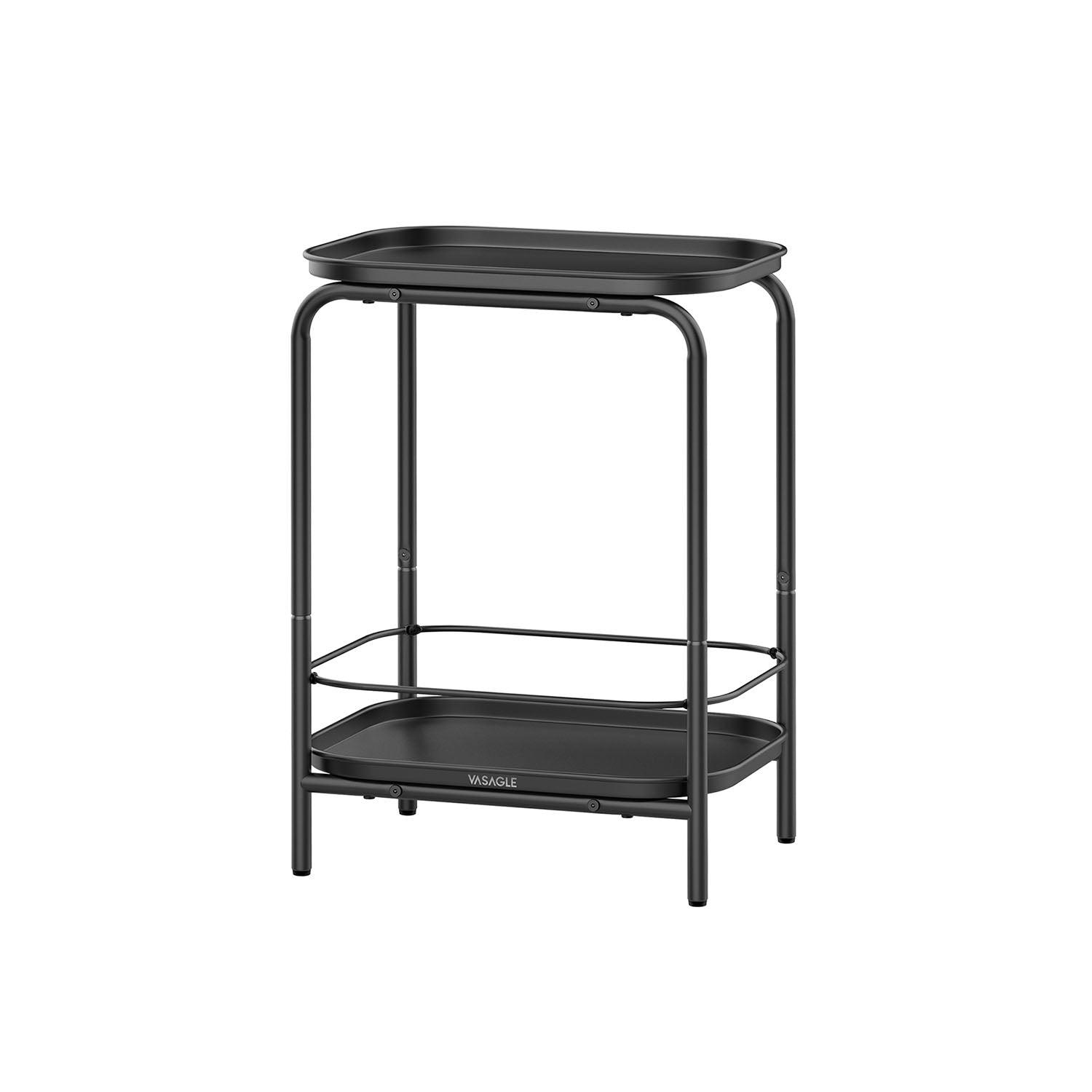 Side table - 2 levels - Modern - ink black