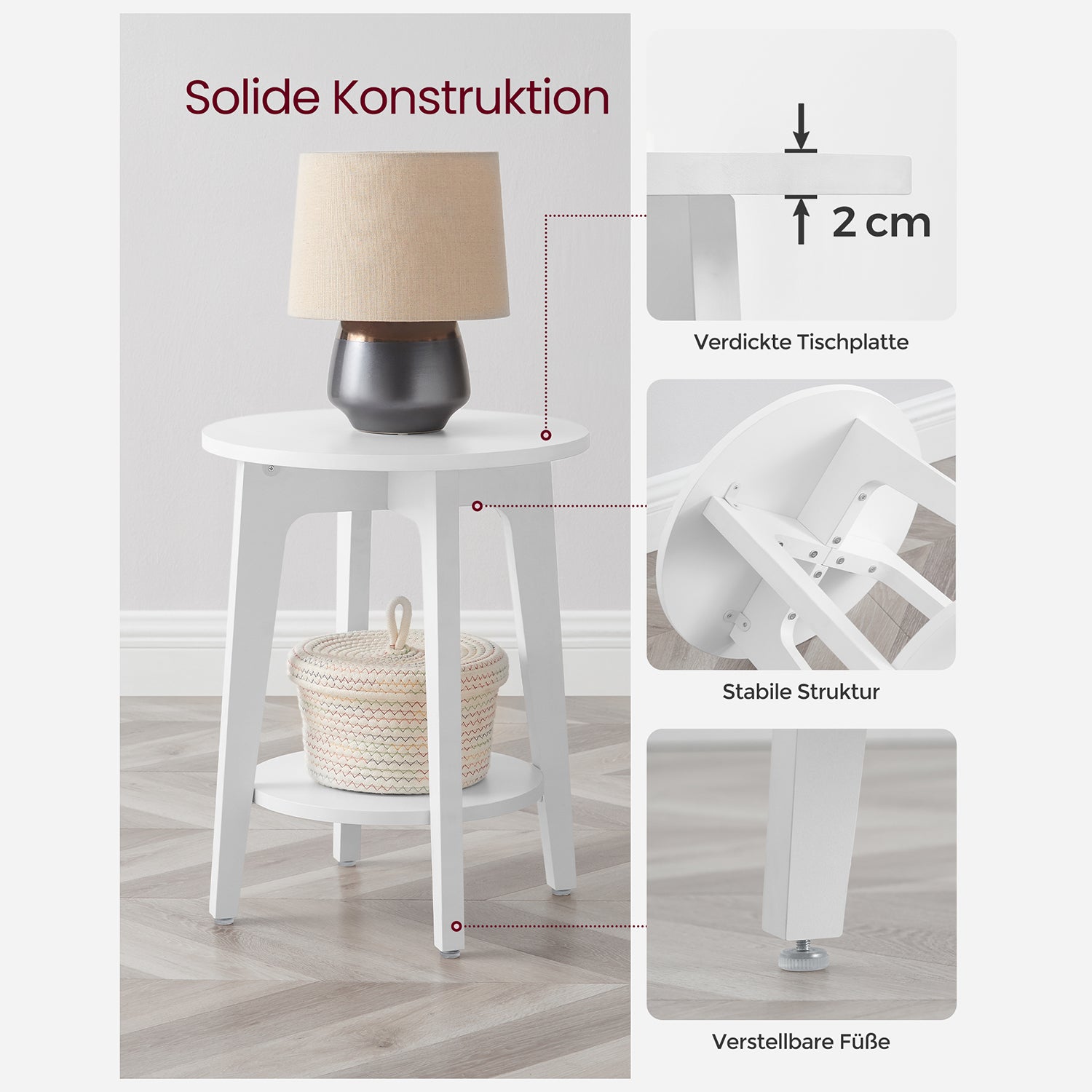 Side table - with plank