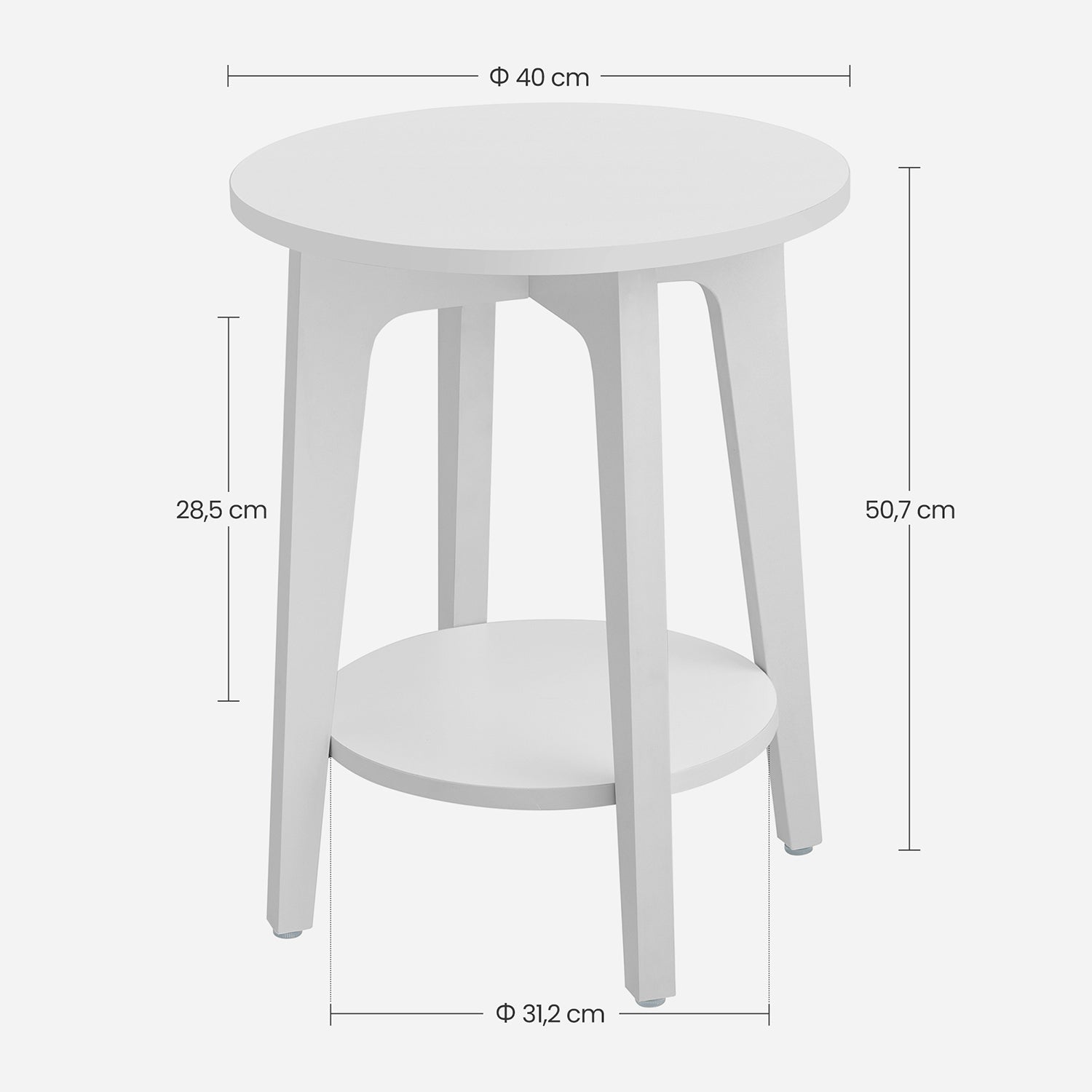 Side table - with plank