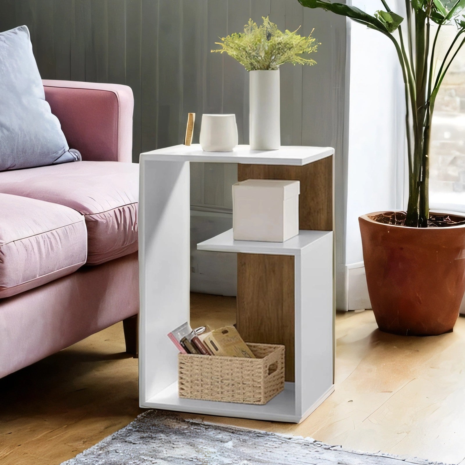 Side table, bedside table, small table