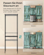 Wardrobe - Open - with adjustable shelves
