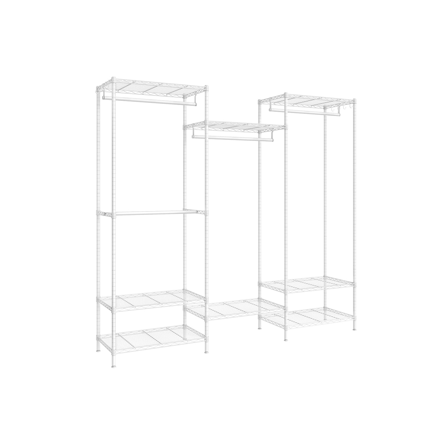 Wardrobe - Open - with adjustable shelves