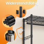Clothes rack, open wardrobe, metal coat rack