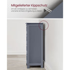 Side cupboard - with 4 drawers