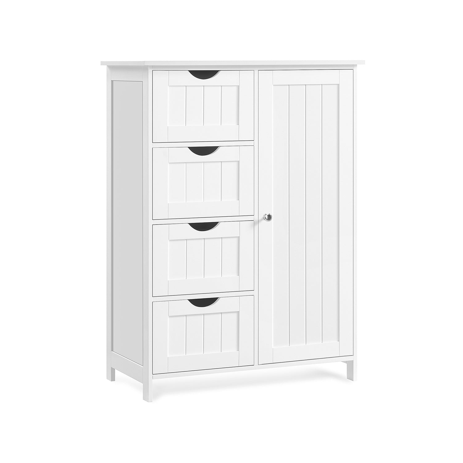 Bathroom cabinet - narrow - 4 drawers - Wolkwit
