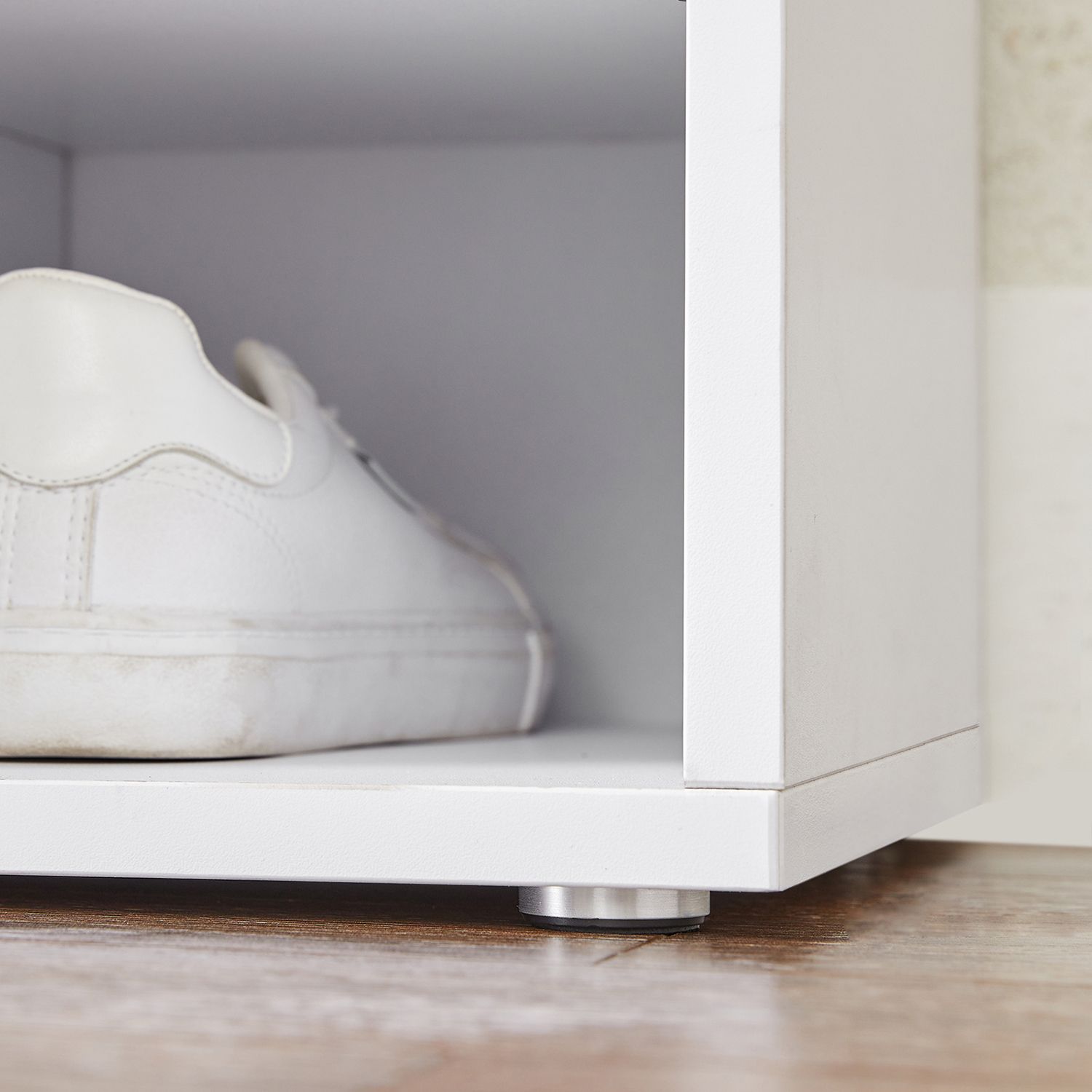 Shoe Bank - Shoe Rack with 10 compartments - White