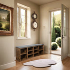 Shoe bench - sofa with storage space, combined with shoe rack