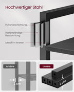 Bookcase - with 6 levels and handles